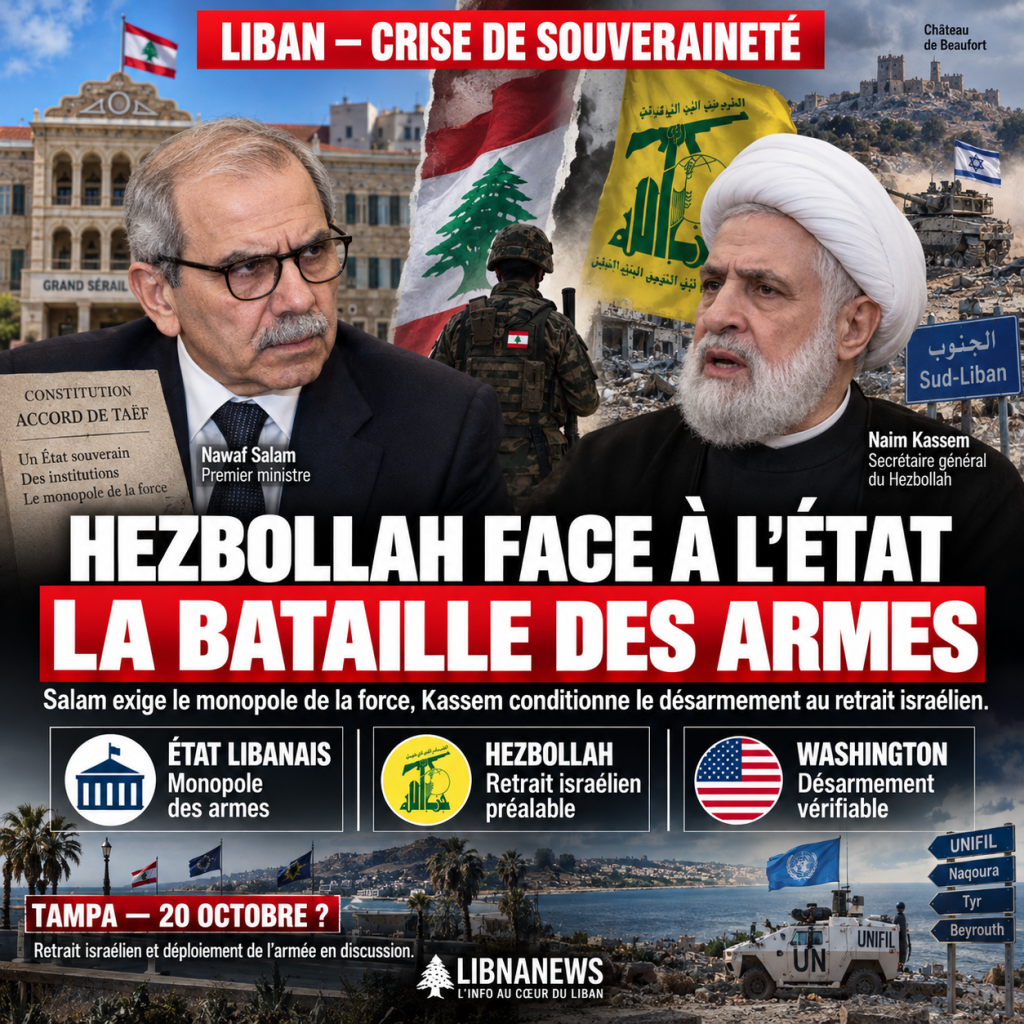 Hezbollah e poder libanês: por trás da batalha pelo desarmamento, uma crise que ameaça as fundações do Estado