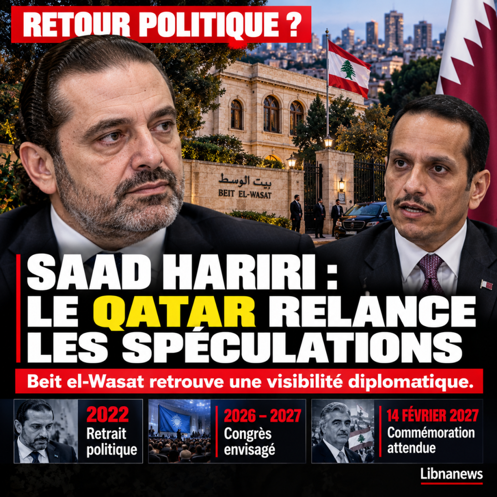Saad Hariri prépare-t-il son retour ? La visite qatarie à Beit el-Wasat relance les spéculations