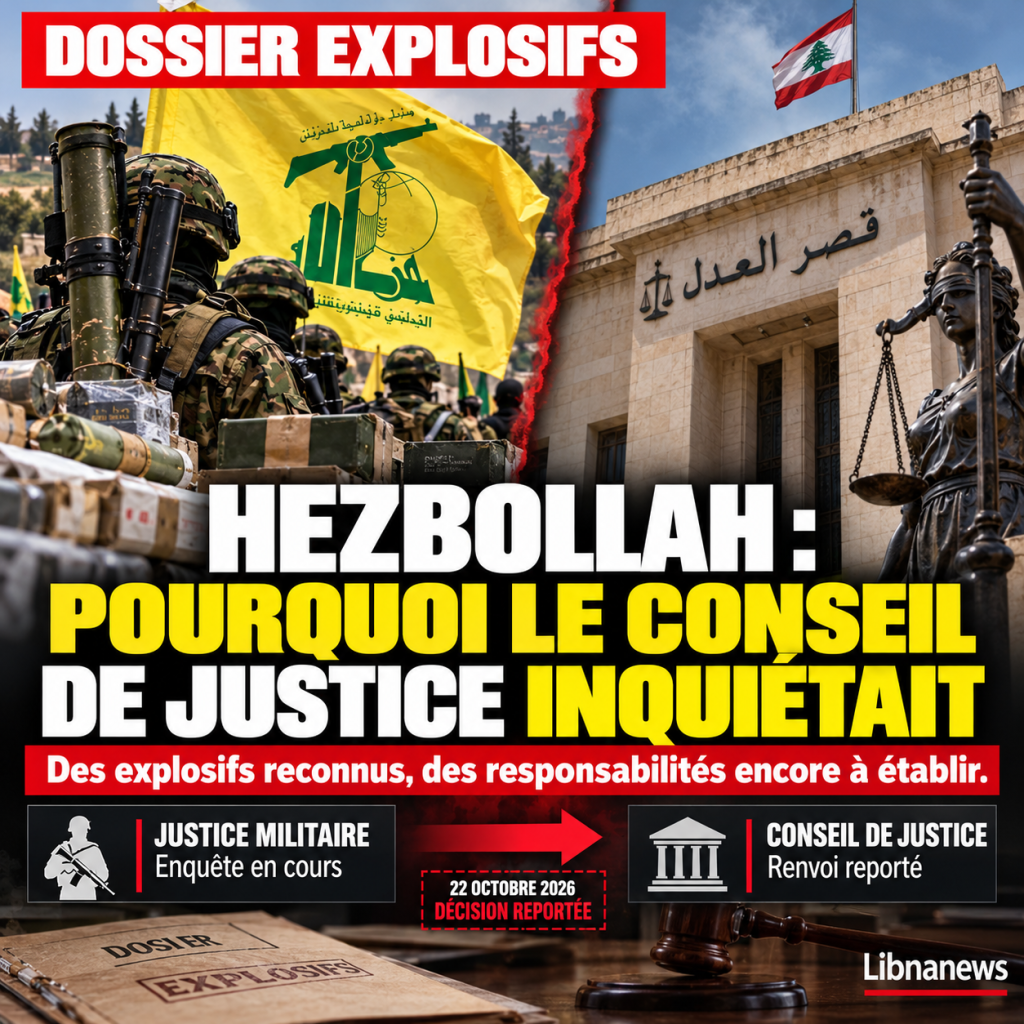 Explosifs de Dahr el-Baïdar : pourquoi le Hezbollah redoutait le Conseil de justice