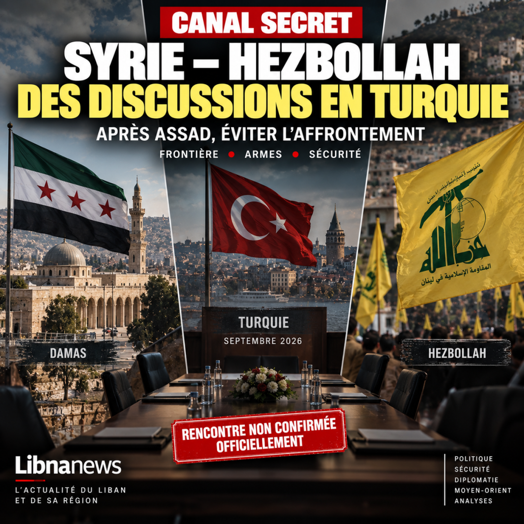 Syrie-Hezbollah : des discussions secrètes en Turquie