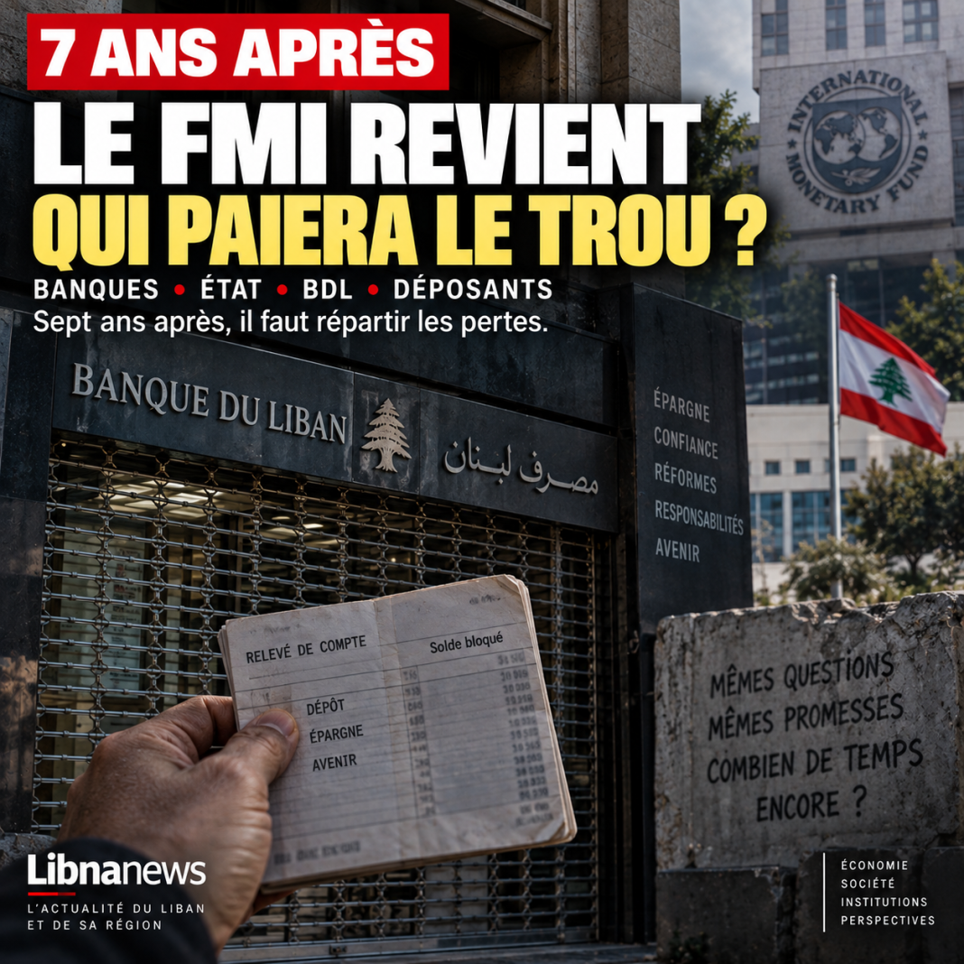 Trou financier : le retour du FMI remet le Liban face à la question qu’il évite depuis sept ans