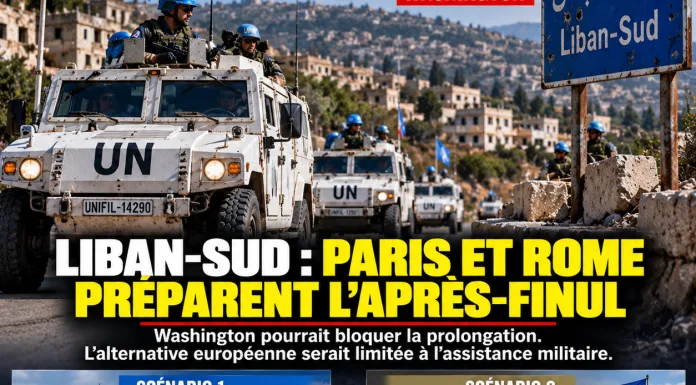 Après la FINUL : Paris et Rome négocient leur place au Liban-Sud, Washington complique les plans européens
