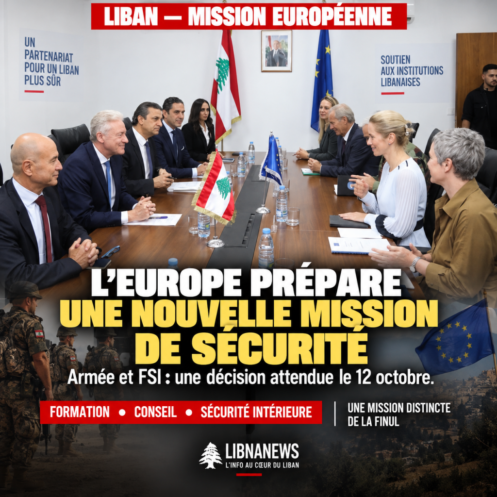 Lebanon: EU prepares new security mission