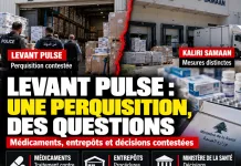 Levant Pulse : une perquisition pharmaceutique et des mesures contestées