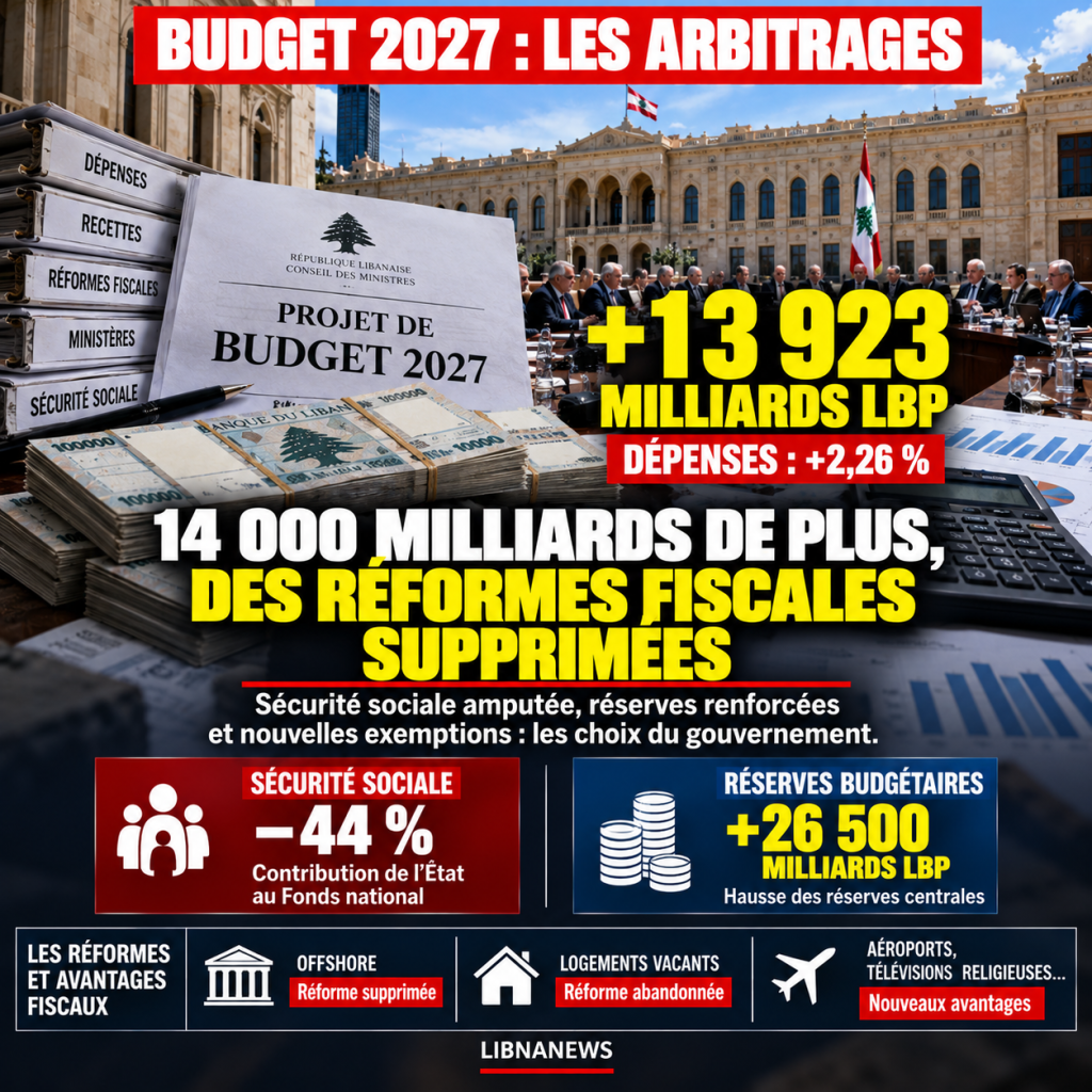 Budget 2027 : 14 000 milliards de livres supplémentaires, des réformes fiscales supprimées et de nouveaux avantages accordés