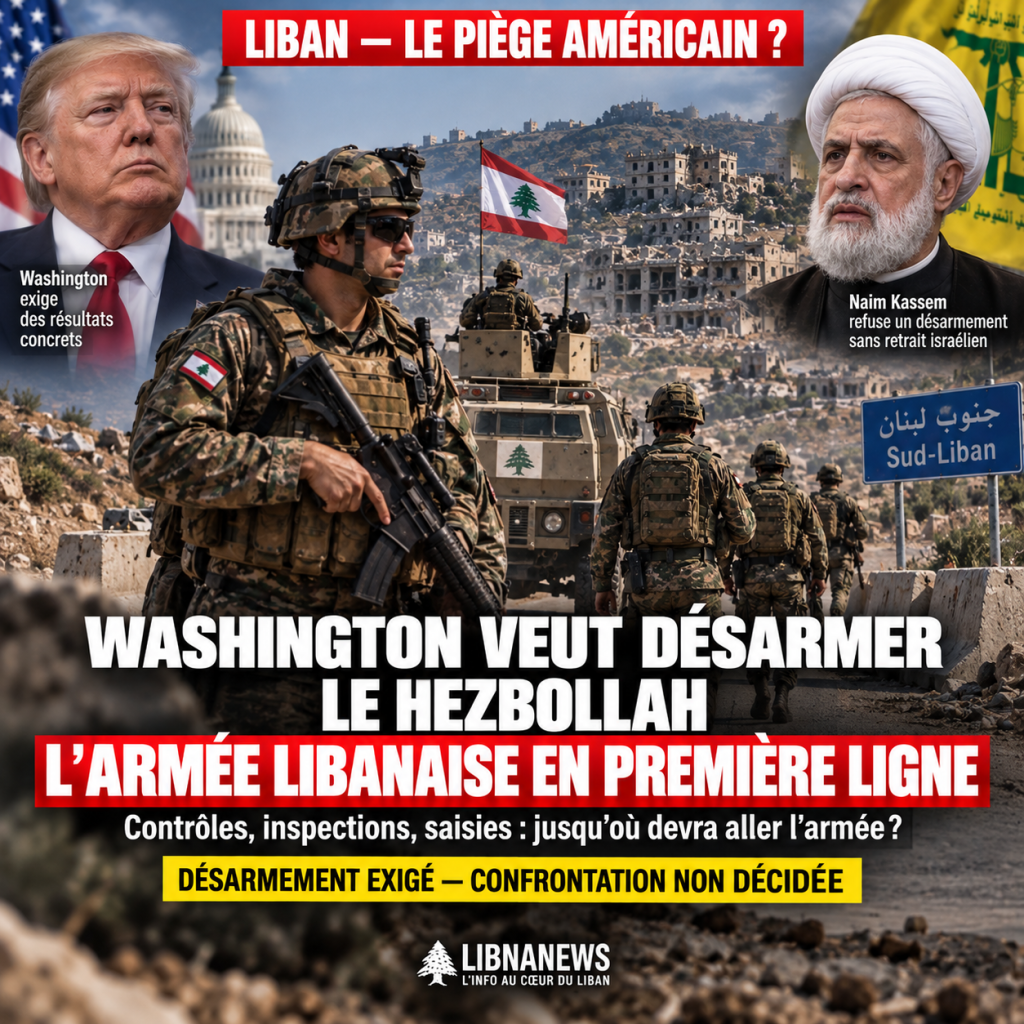 Washington veut-il pousser l’armée libanaise à affronter le Hezbollah ? Les obligations cachées derrière le désarmement