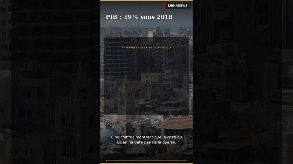 📊 Liban 2026 : les 5 chiffres qui disent l&rsquo;état de l&rsquo;économie